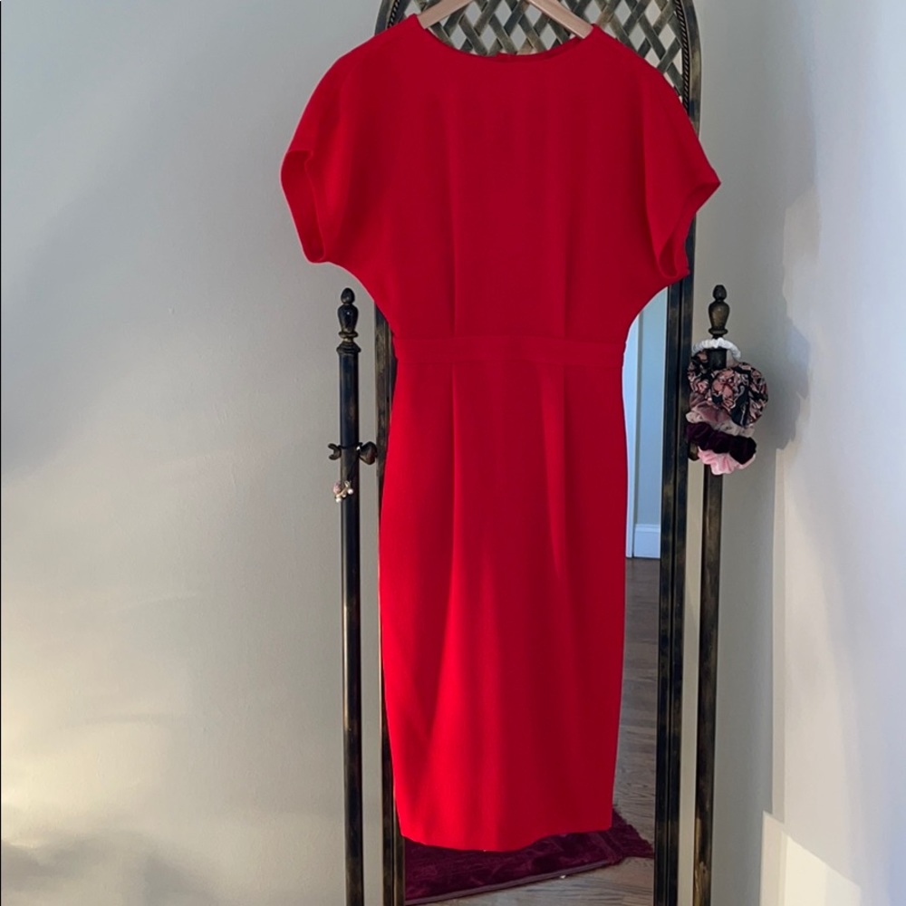 Asos red dress